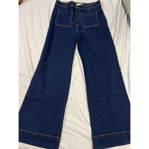 bagatelle Denim - Bagatelle Women's Blue Jeans 31x31 Wide Leg‎